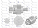 Zespół sprzęgający rozrusznika CASE typu Magneton 9142805 Blue Line EXPOM KWIDZYN