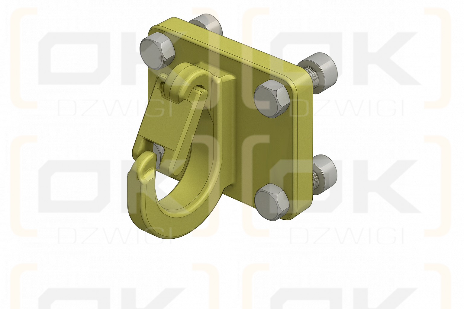 2T lifting hook (piece)