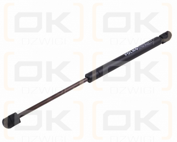 Siłownik szyby tylnej L max. 374mm 65418006 RENAULT POLMO