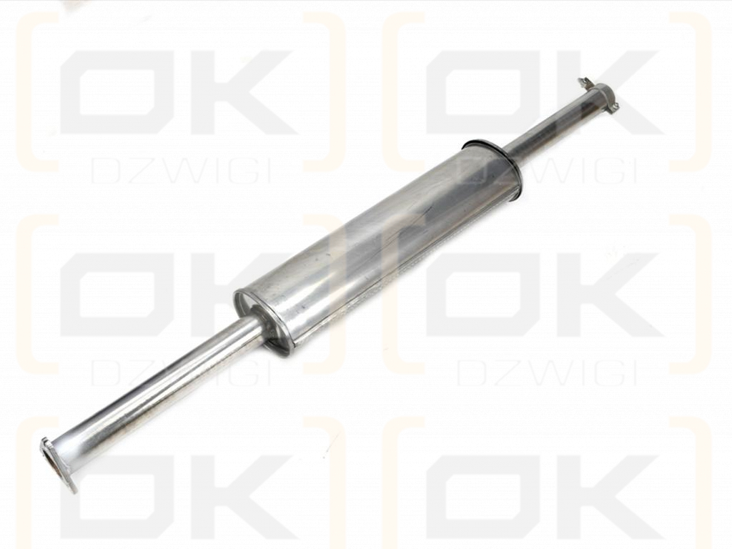 Tłumik prosty długi 1485mm 8kg C-385 ( prosty ) INOX WARYŃSKI