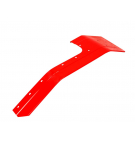 Błotnik prawy przedni napęd kolor czerwony blacha ocynkowana.malowany proszkowo 80383170