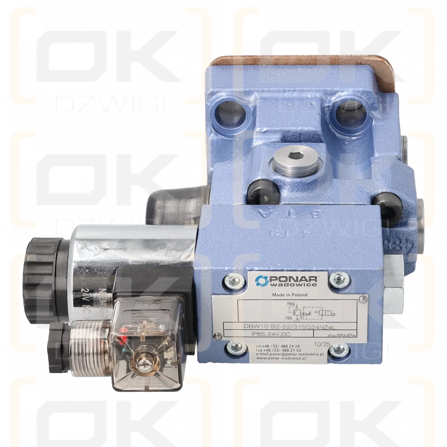 Ponar DBW-10-B-2-52/315G24NZ4L Ventil