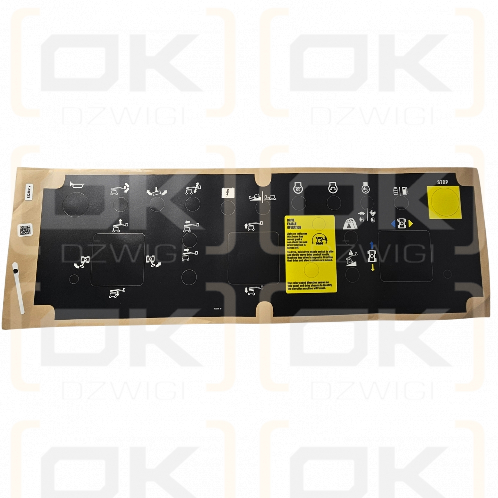 Genie Control Panel Sticker