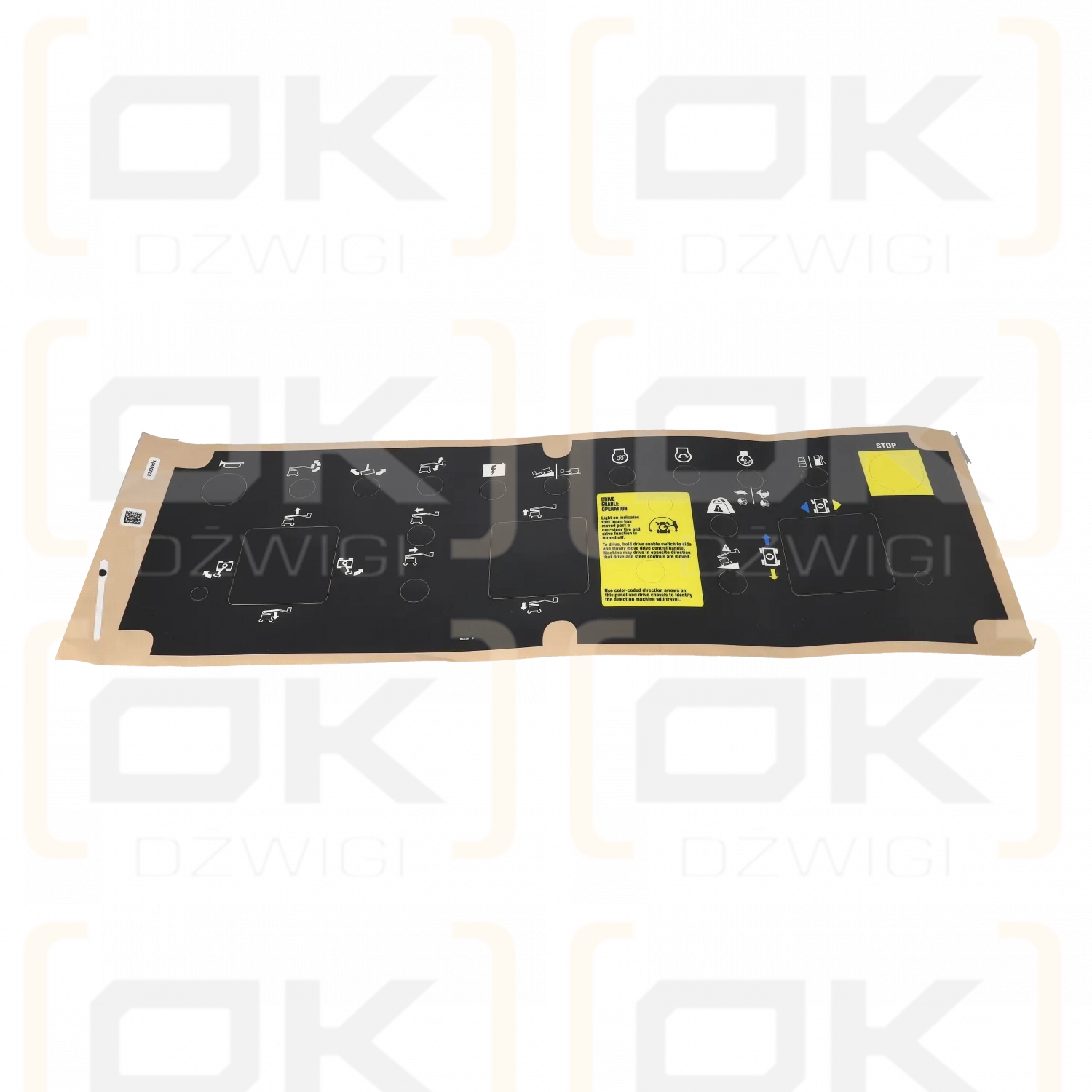 Наклейка на панель управления Genie