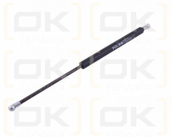 Siłownik szyby tylnej L max. 400mm 83952213P FORD POLMO