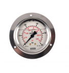 Manometr Wika z przyłączem tylnym G 1/4