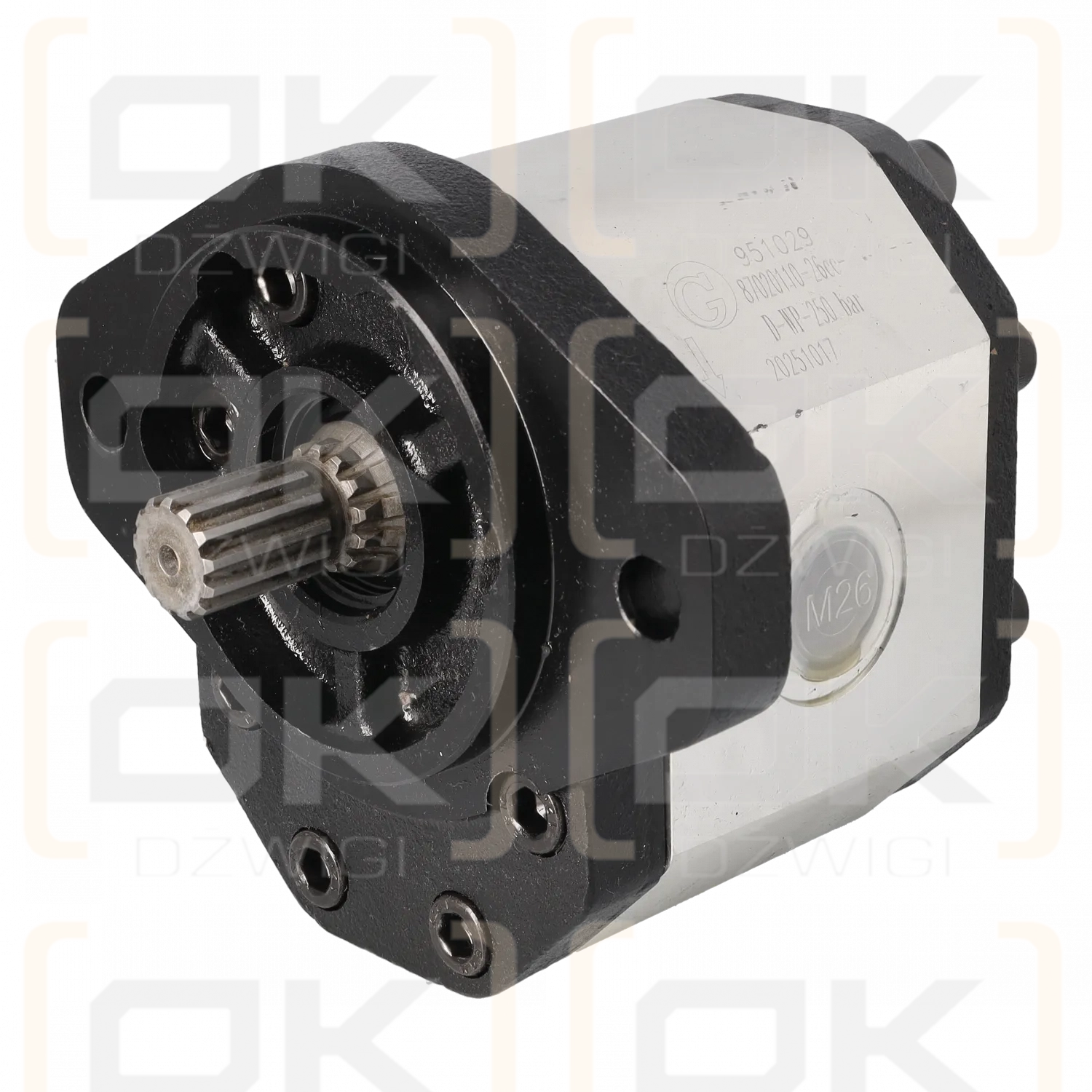 Hydraulic pump 26cm3 right; D-WP-250bar