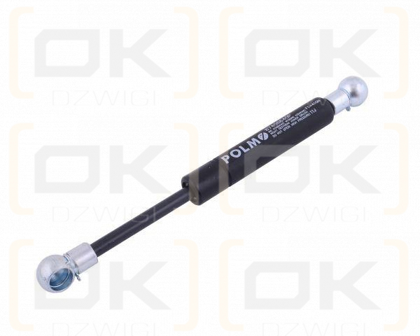 Siłownik drzwi L max. 215mm 87408640P CASE IH FIAT FORD NEW HOLLAND POLMO