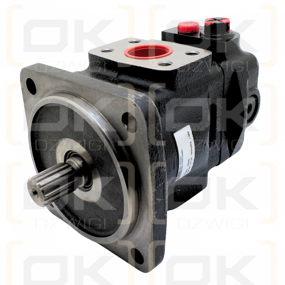 Pompa zębata Parker z zaworem 2PR037C PUMP+VALVE NEW HOLLAND 85807481