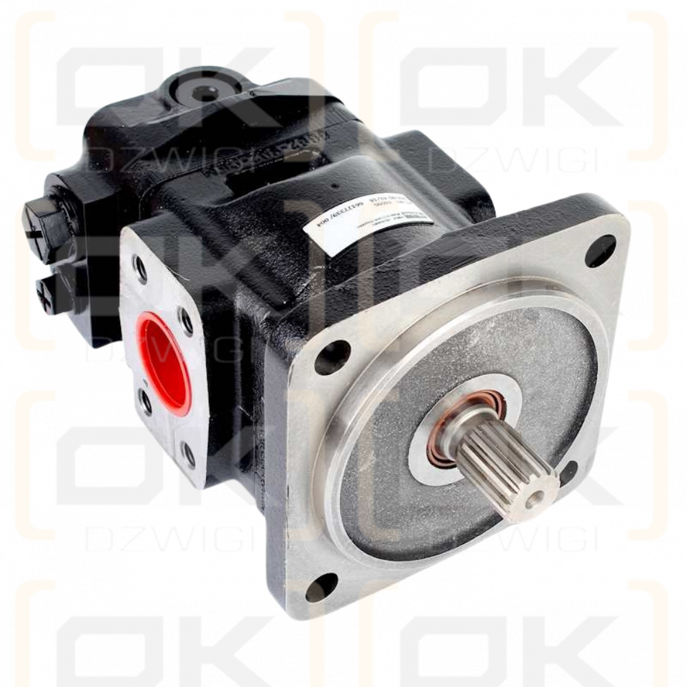 Pompa zębata Parker z zaworem 2PR037C PUMP+VALVE NEW HOLLAND 85807481