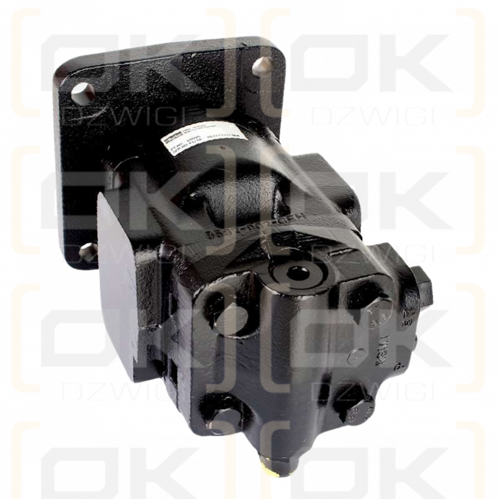 Pompa zębata Parker z zaworem 2PR037C PUMP+VALVE NEW HOLLAND 85807481