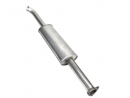 Tłumik TURBO 1676mm 9.8kg C-385 inox gięty wylot Waryński