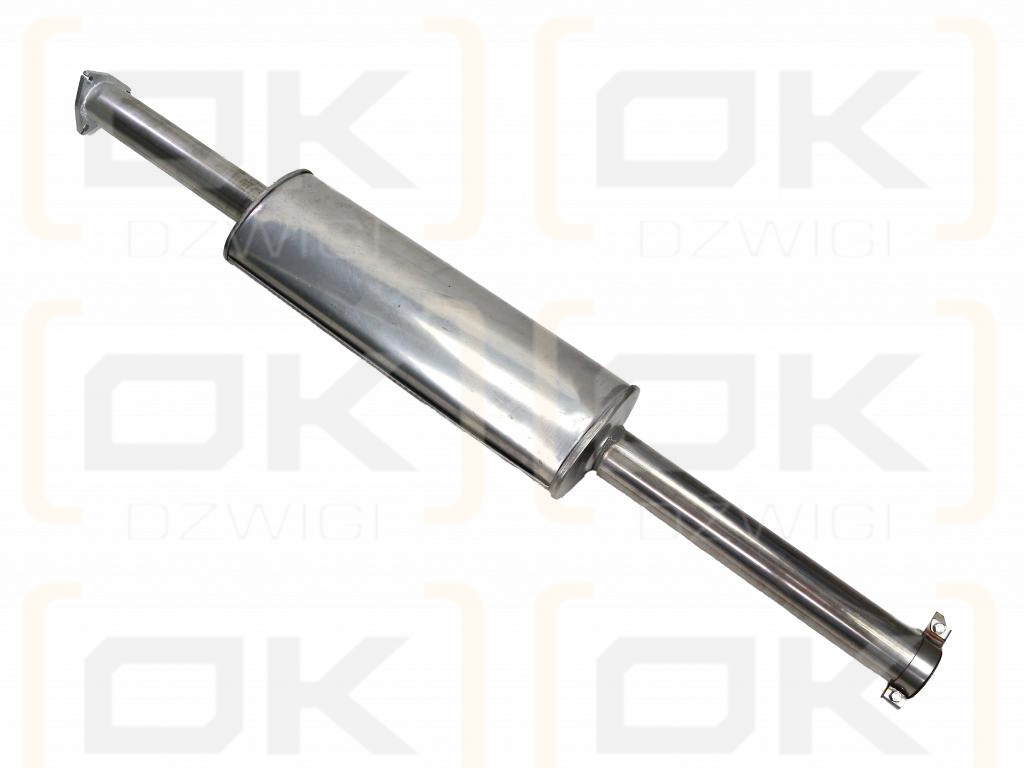 Tłumik TURBO 1676mm 9.8kg C-385 ( prosty) INOX WARYŃSKI