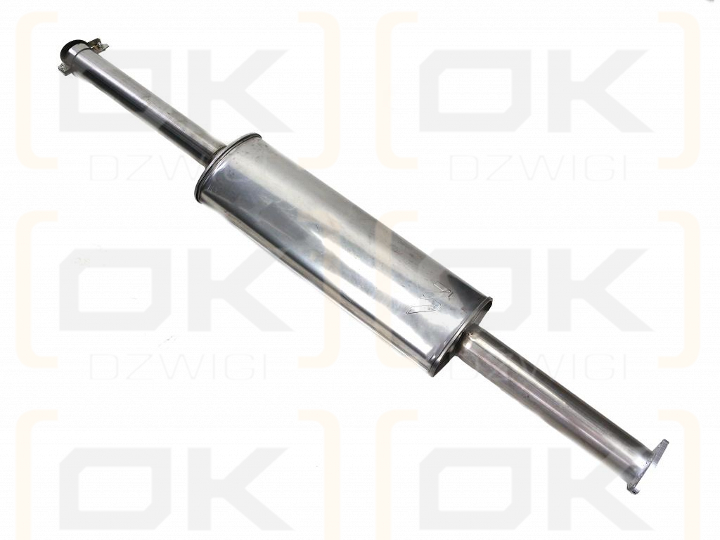 Tłumik TURBO 1676mm 9.8kg C-385 ( prosty) INOX WARYŃSKI