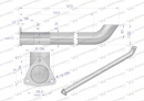 Rura C-385 TURBO ( gięta ) INOX WARYŃSKI