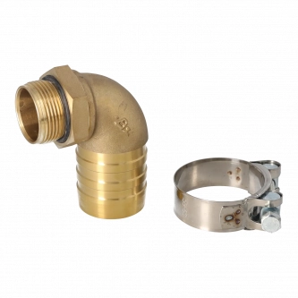 Suction port 2"; 1 1/4" BSP 90 degrees