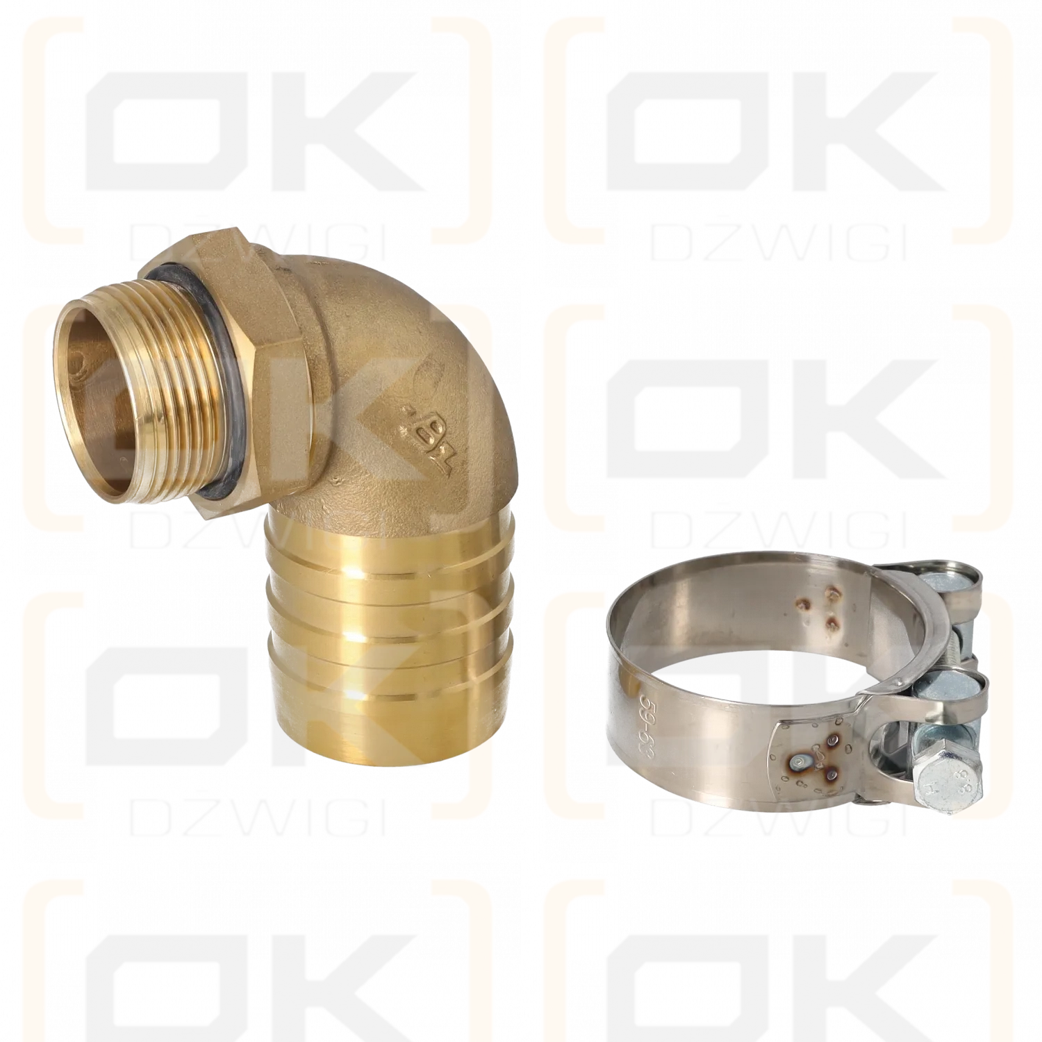 Suction port 2"; 1 1/4" BSP 90 degrees