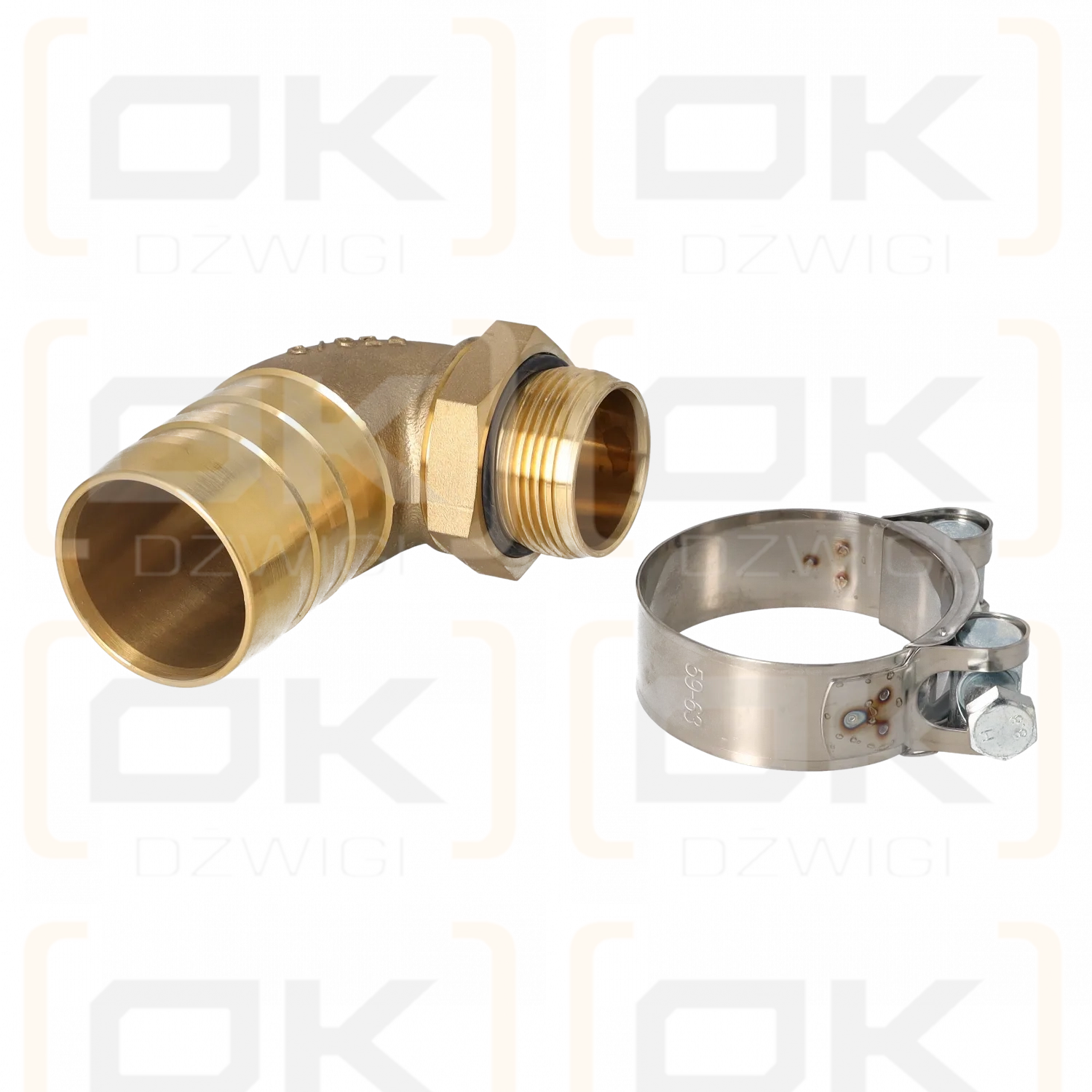 Suction port 2"; 1 1/4" BSP 90 degrees