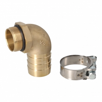 Suction port 2"; 1 1/2" BSP 90 degrees