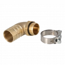 Suction port 2"; 1 1/2" BSP 90 degrees