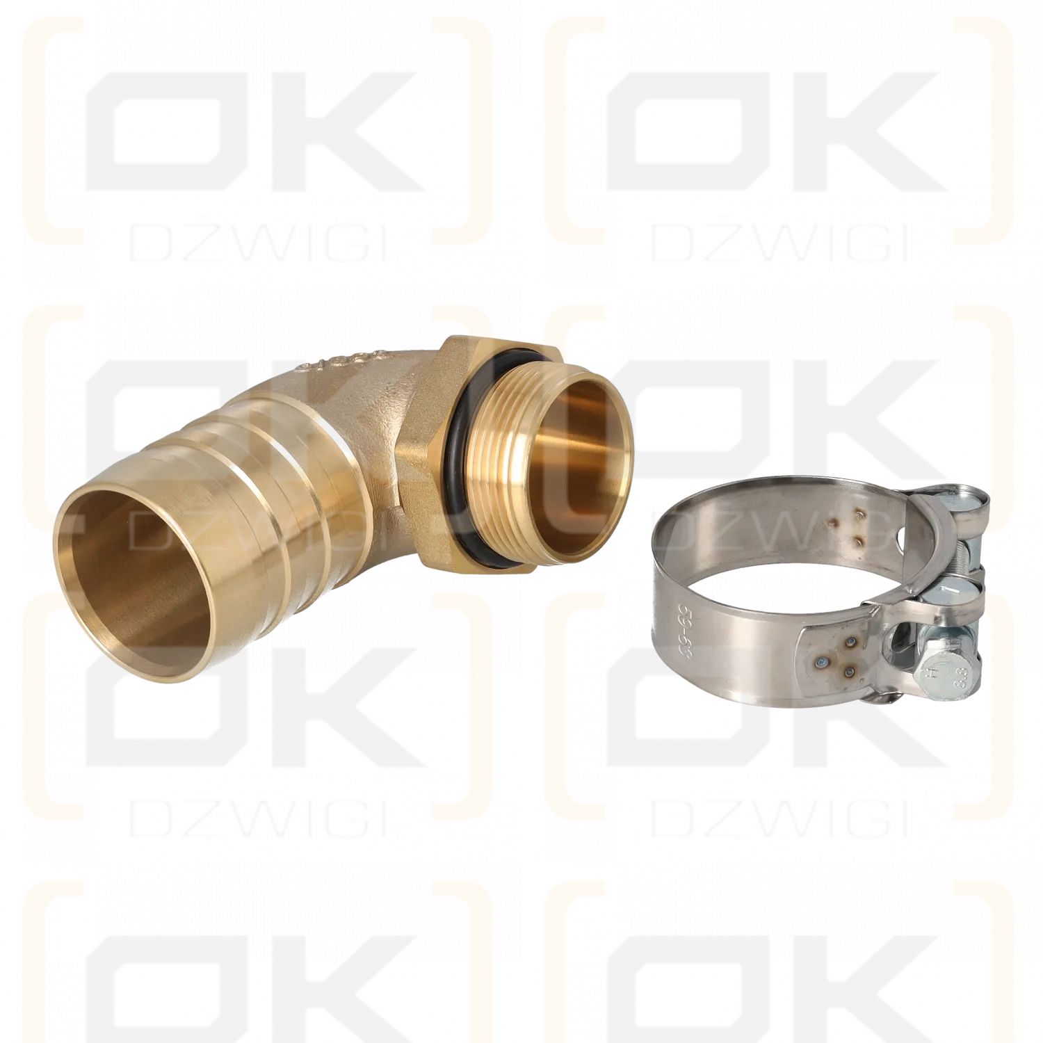 Suction port 2"; 1 1/2" BSP 90 degrees