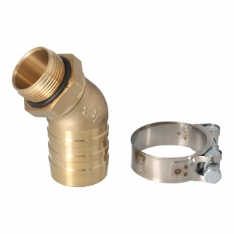 Suction port 2"; 1 1/4" BSP 45 degrees
