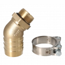 Suction port 2"; 1 1/4" BSP 45 degrees