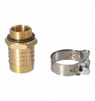 Bezares suction connector 2"; 1 1/4" BSP straight