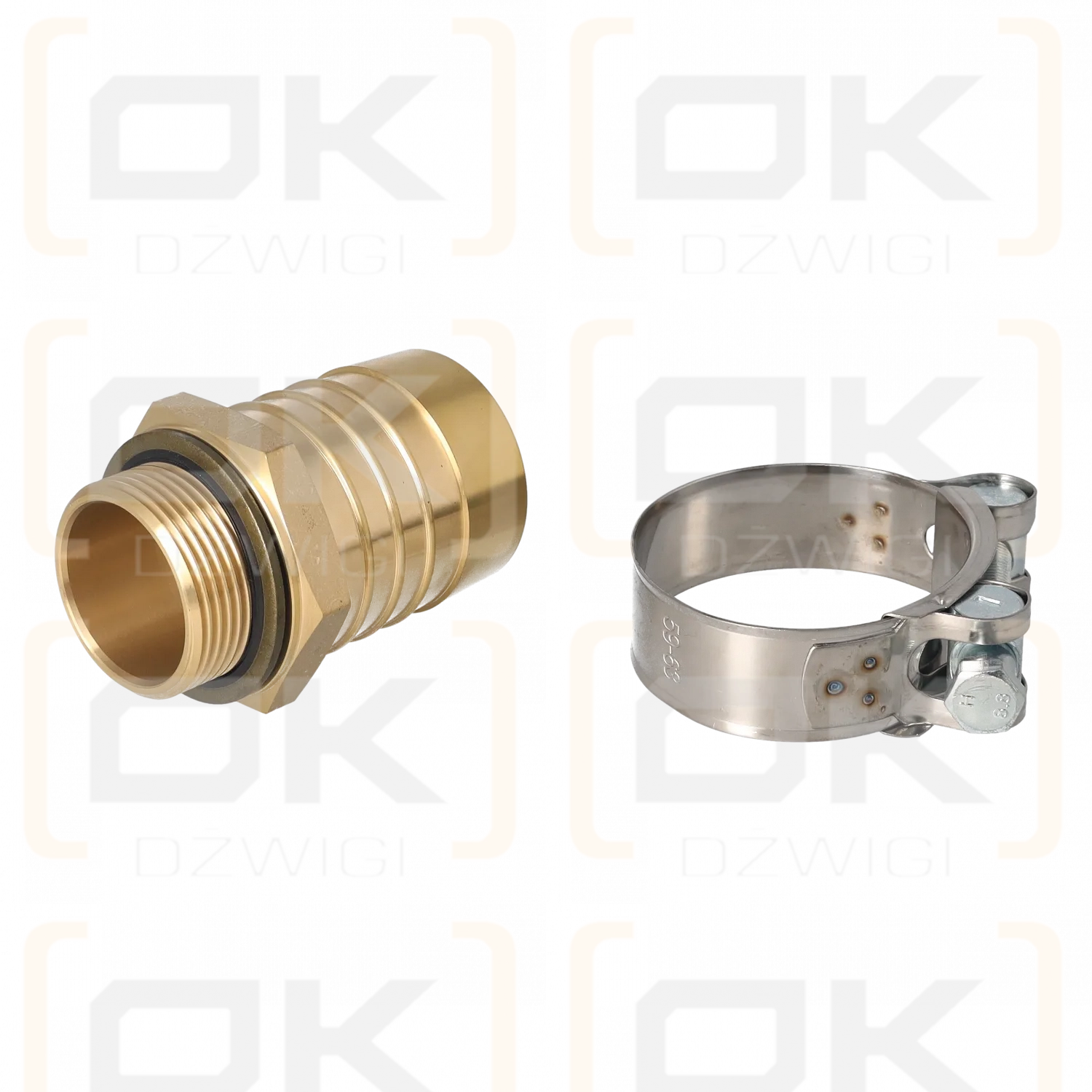 Suction port 2"; 1 1/4" BSP straight