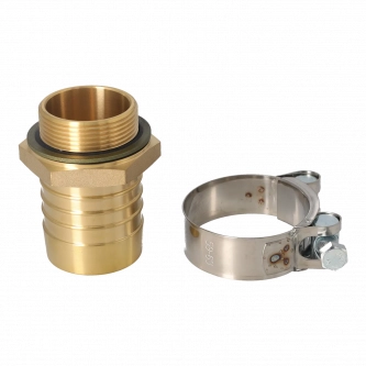 Suction port 2"; 1 1/2" BSP straight