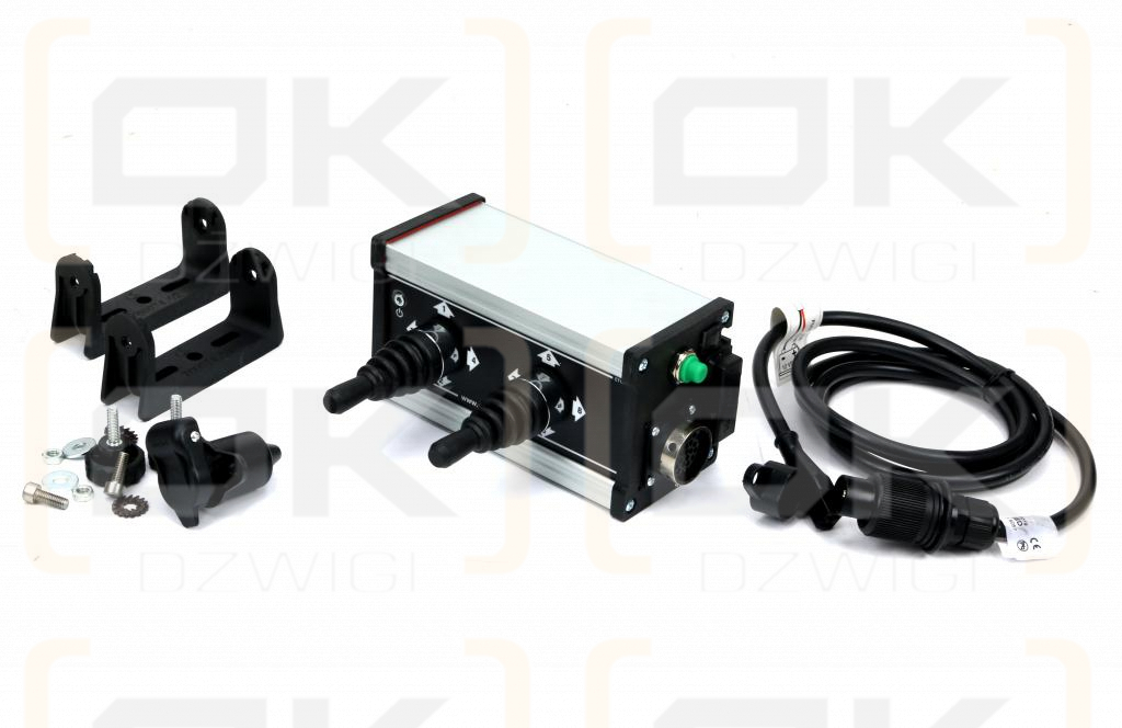 Panel z dwoma joystickami 4-pozycyjnymi. 12VDC