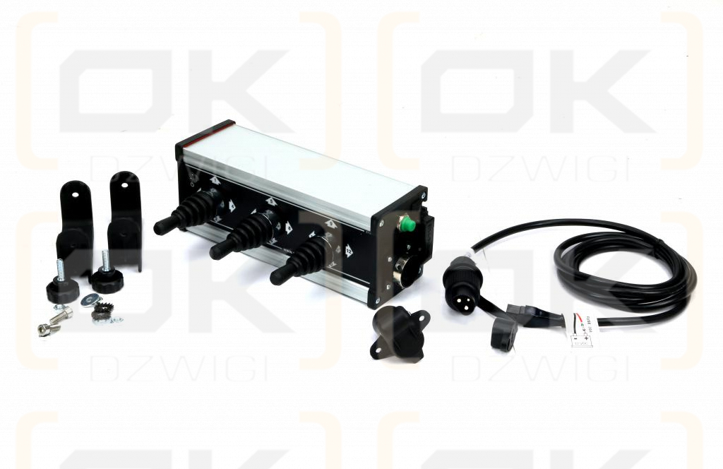 Panel z trzema joystickami 4-pozycyjnymi. 12VDC