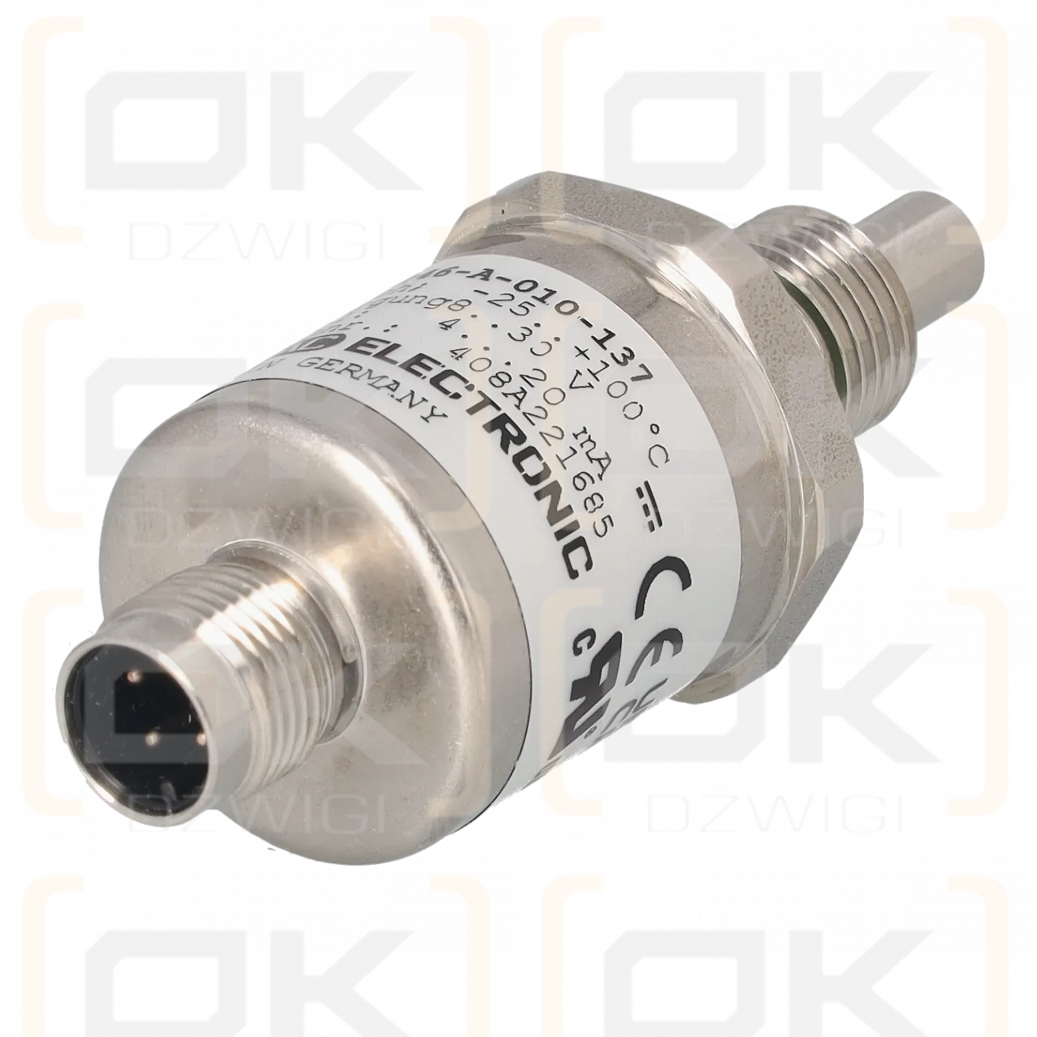 Sensor de temperatura Hydac HTT 8246-A-010-137 1/4G 4-20 mA 8-32 V CC -25...+100 °C