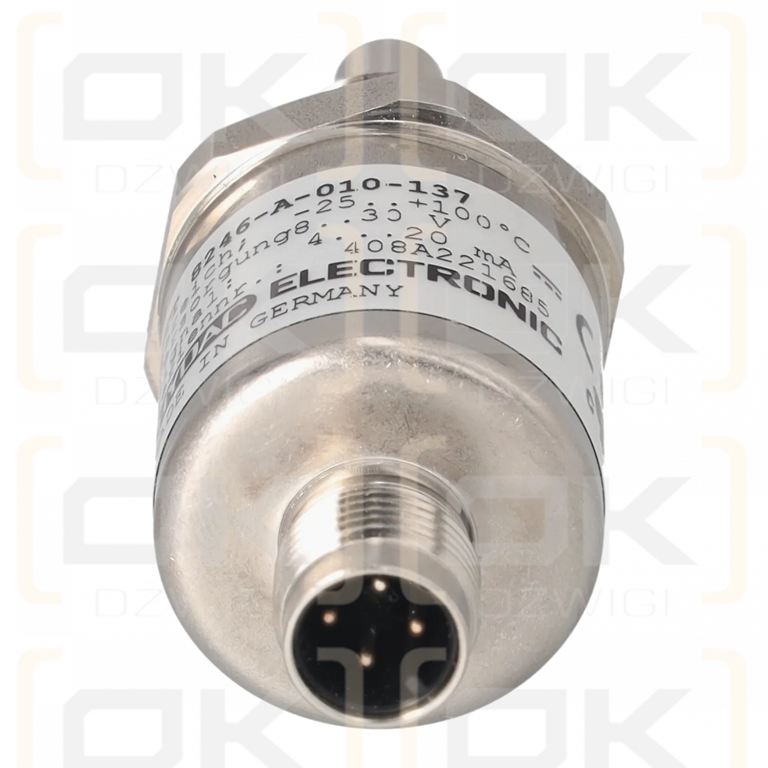 Sensor de temperatura Hydac HTT 8246-A-010-137 1/4G 4-20 mA 8-32 V CC -25...+100 °C