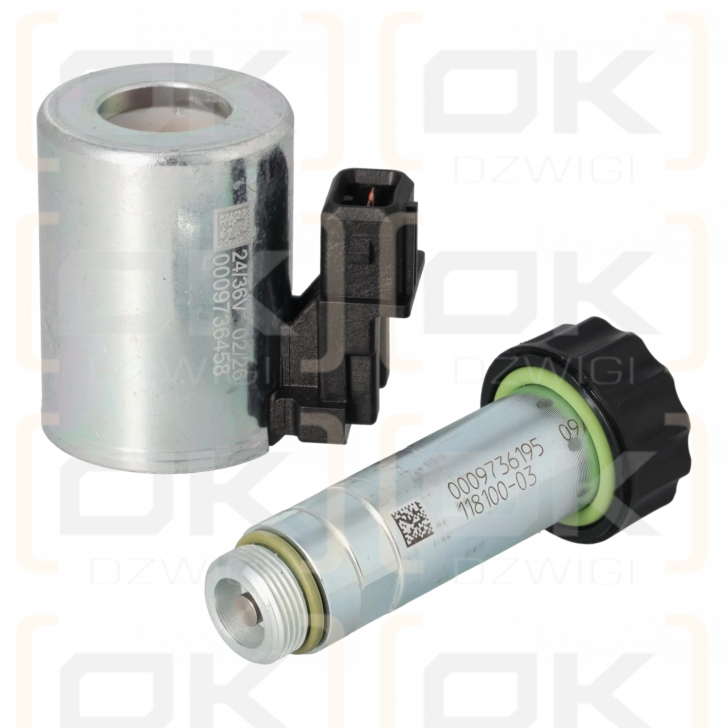 Linde pump solenoid valve 24/36V 0009736303A