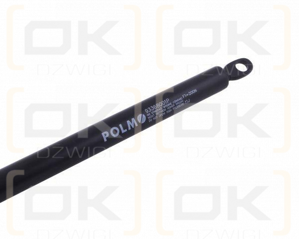 Siłownik szyby tylnej. szyberdachu. drzwi L max. 425mm 10368916 ZETOR POLMO