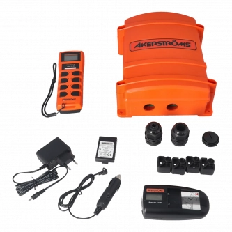 Akerstroms radio control set Era 8B + RX161,