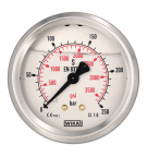 Manometr Wika z przyłączem tylnym G 1/4