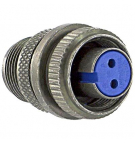 Złącze okrągłe 2-pinowe męskie, seria 97, rozmiar 10SL