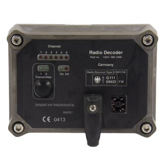 Receptor de radio Hiab Olsbergs de Alemania