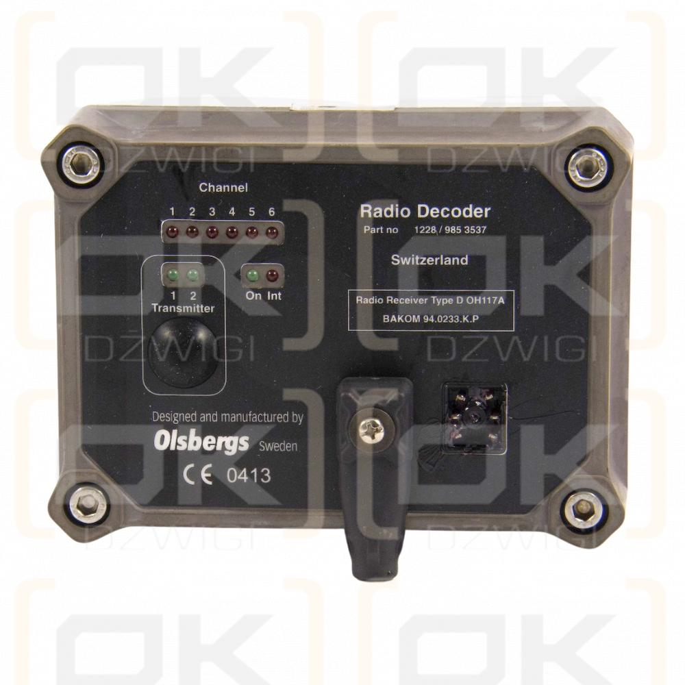 Hiab Olsbergs Schweiz Radioempfänger