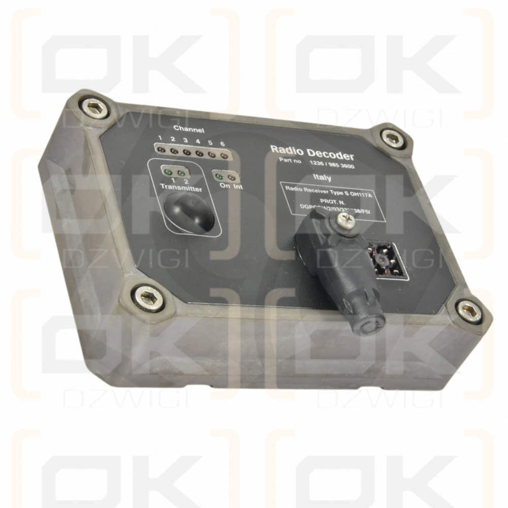 Receptor de radio Hiab Olsbergs Italia