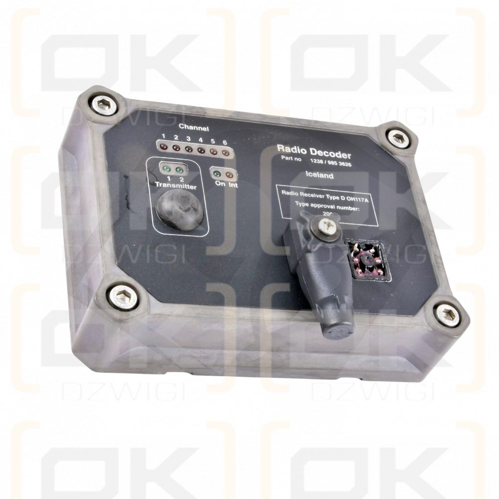 Odbiornik radiowy Hiab Olsbergs Iceland