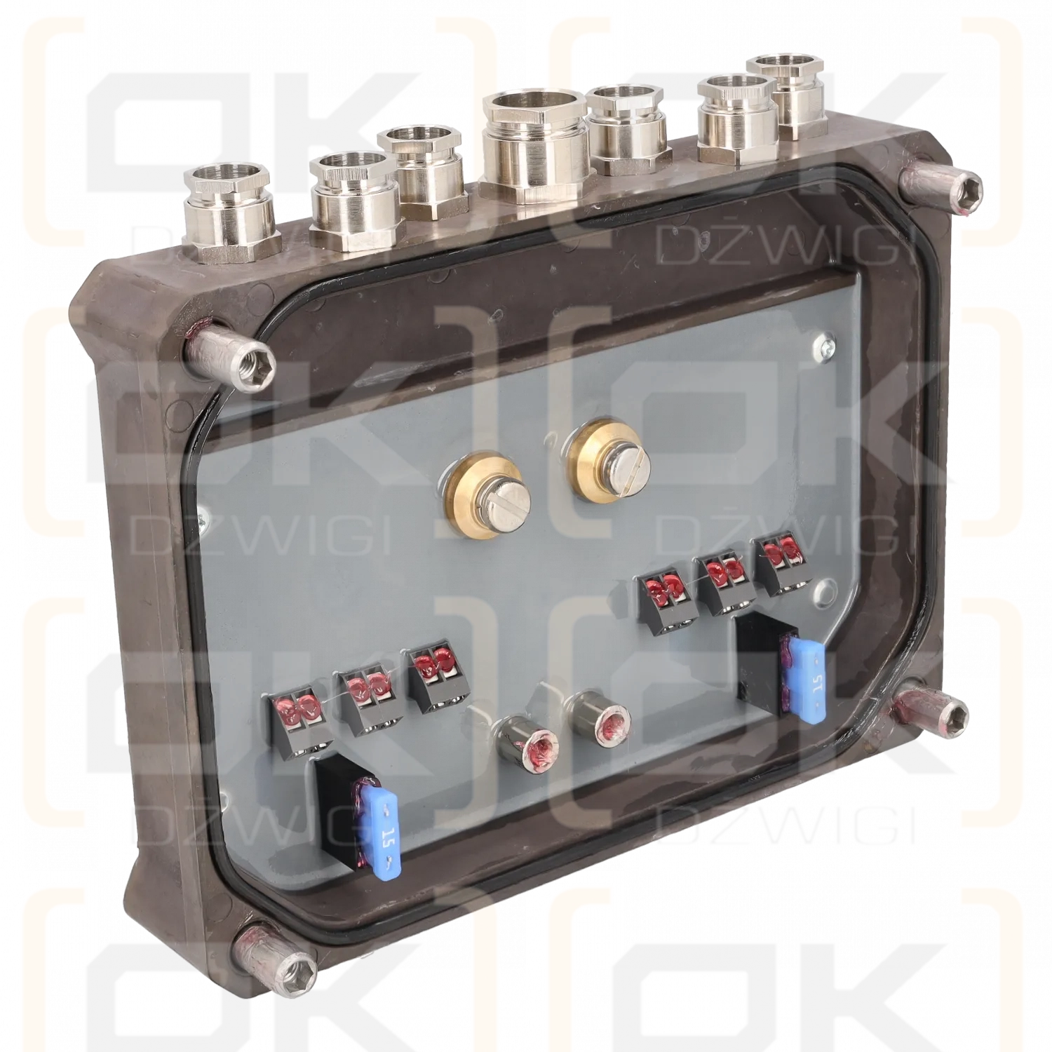 Computadora Hiab, panel trasero Olsberg Space 5000