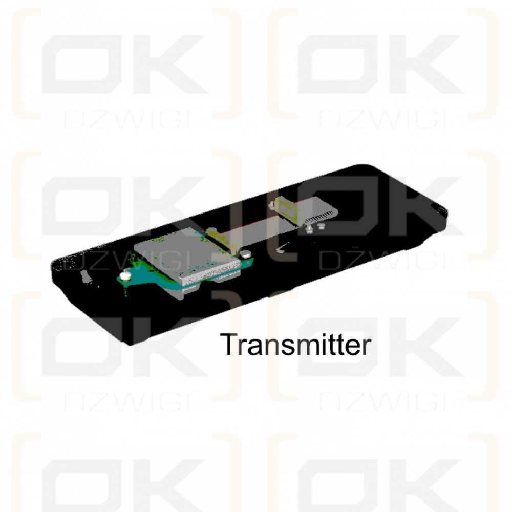 Nadajnik sterowania radiowego Hiab - dolna część Canada