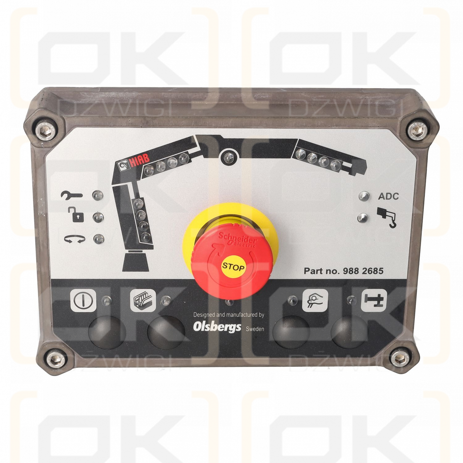 PDB Olsberg Hiab Frontabdeckung/Panel