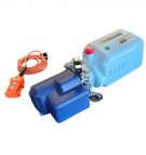 Binotto 24 V Power pack unit, 9 l tank, 3 kW engine with remote control, 3.1 l/min pump