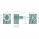 BG-2 bearing attachment, 22 mm shaft