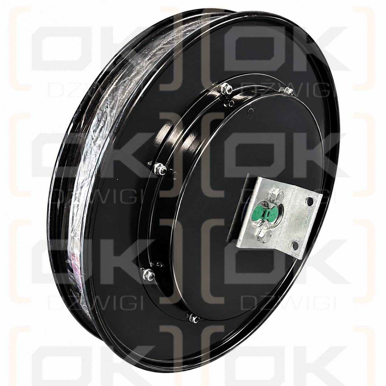 Катушка для гидравлического шланга 3/8" 6,7 м, двойная