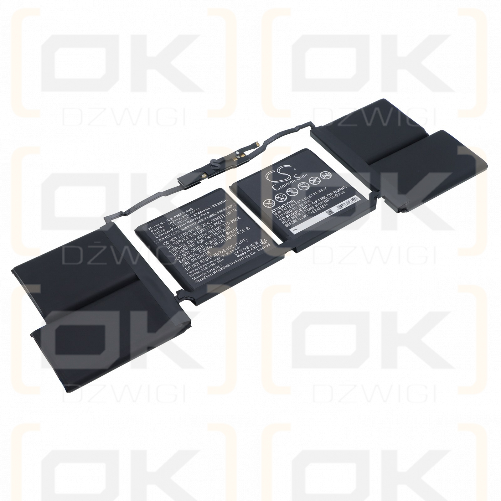 Bateria zamienna do Apple MacBook Pro 16